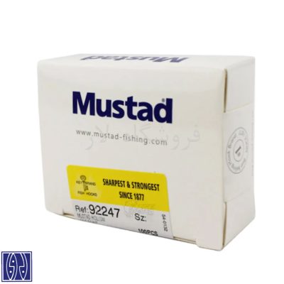 قلاب پایه بلند سفید پشت خاردار موستاد Mustad Beak Baitholder 92247 Hook شکاری لار